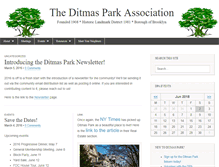 Tablet Screenshot of ditmas-park.info